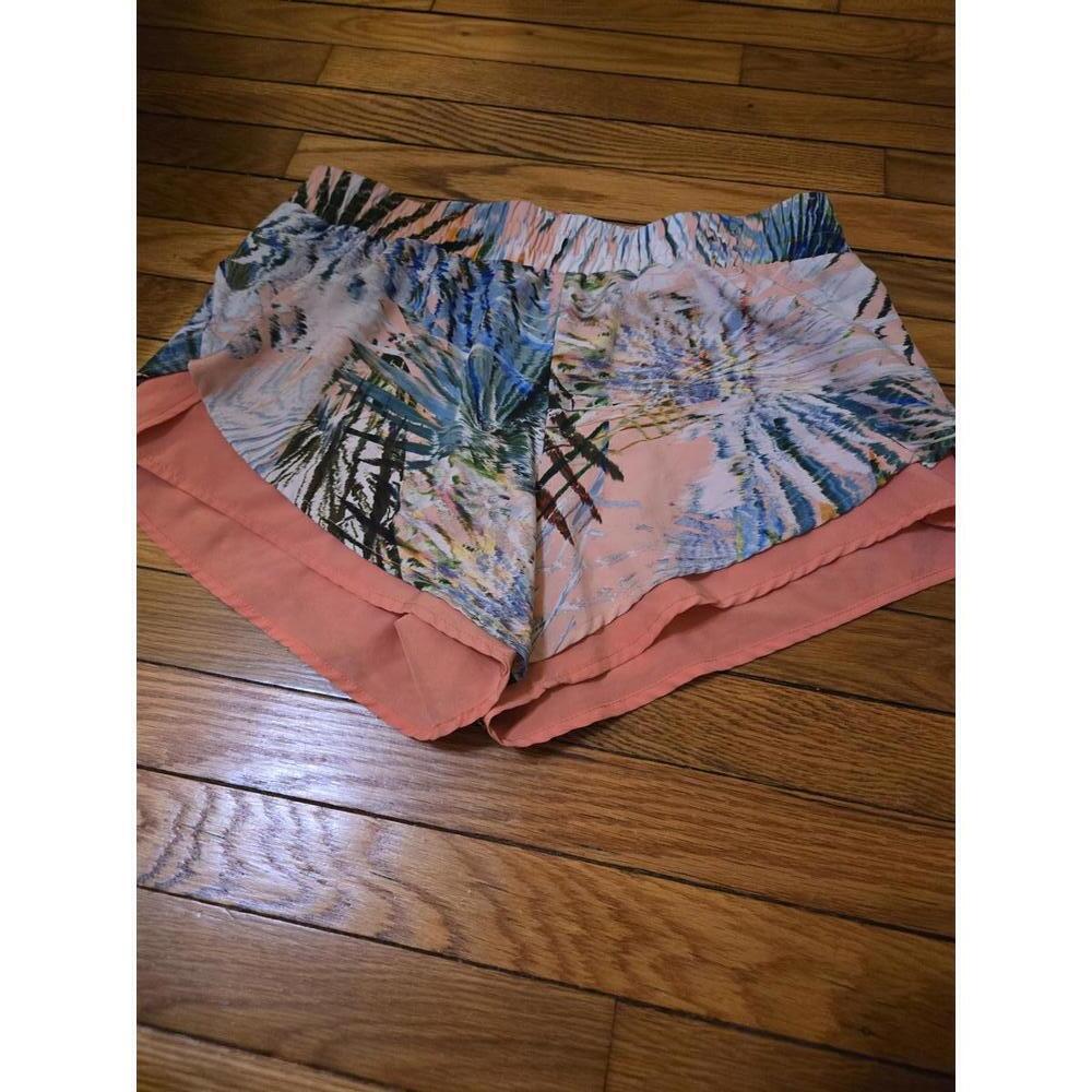 Fabletics Women's Medium Tropical Print Athletic Shorts